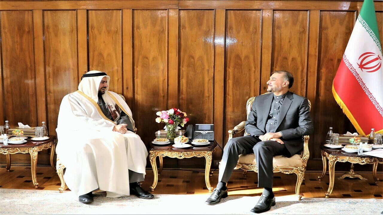 تسلیم پیام وزیر امور خارجه قطر به امیرعبداللهیان