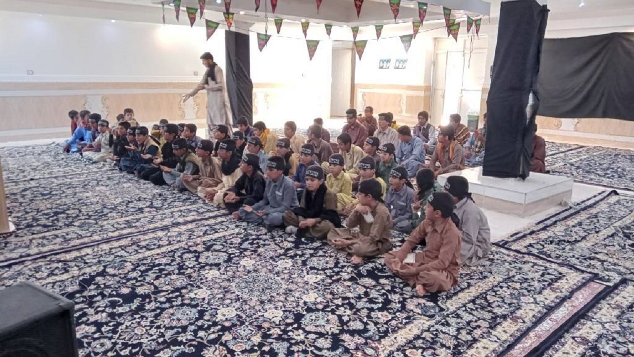 مراسم عزاداری فاطمی پسران بلوچ + فیلم