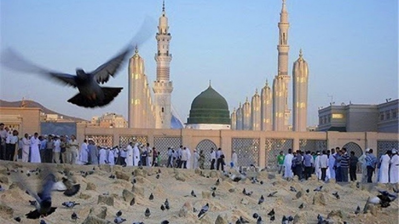 از راه دور زائر بقیع و مدینه منوره باشید