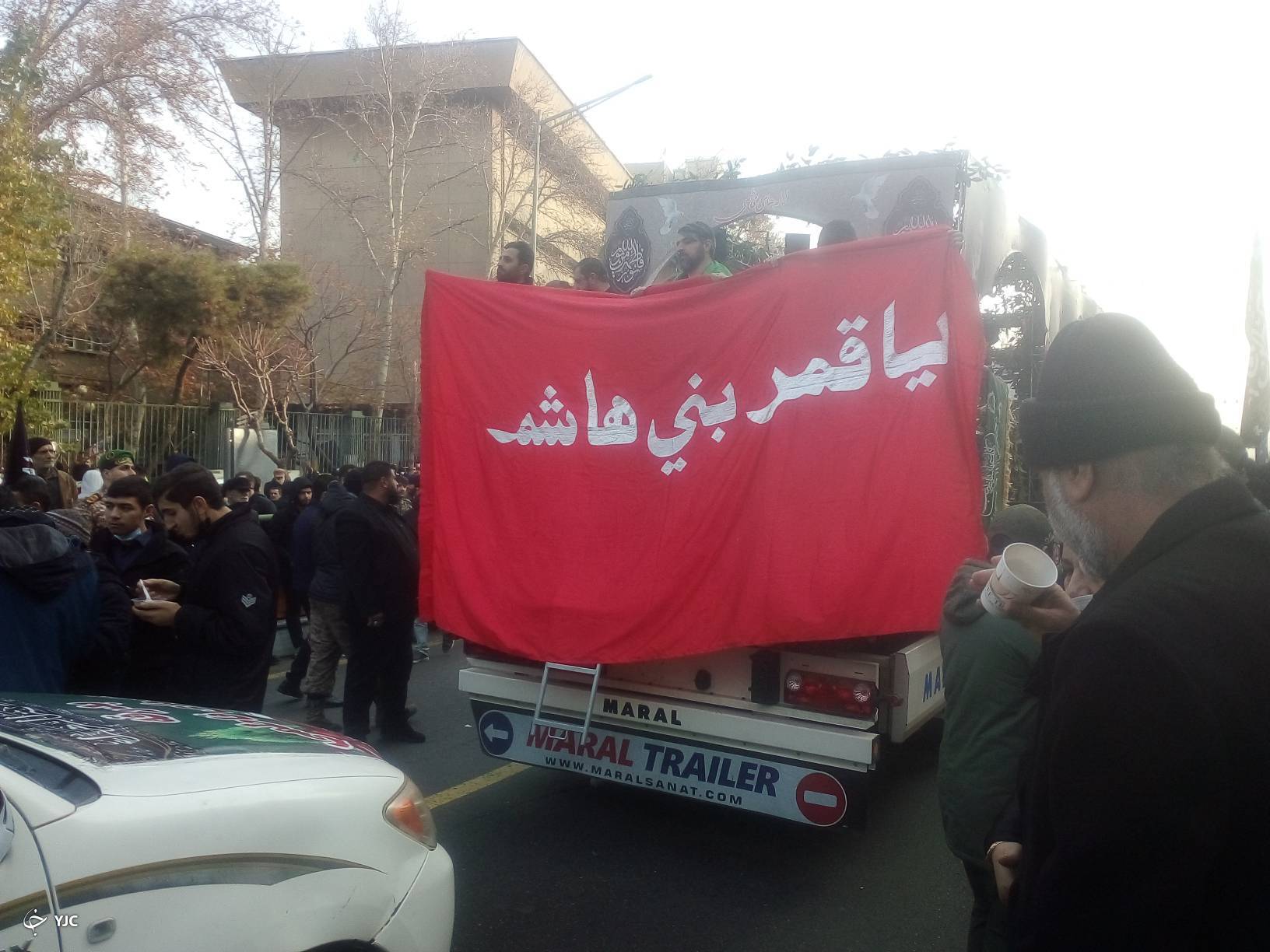 مراسم تشییع شهدای گمنام دفاع مقدس در تهران + فیلم و تصاویر