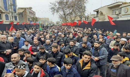 عزاداری مردم گلستان در روز شهادت بانوی مکرم اسلام + عکس و فیلم