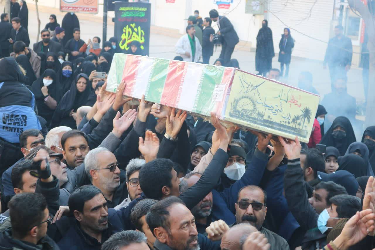تشییع شهید گمنام