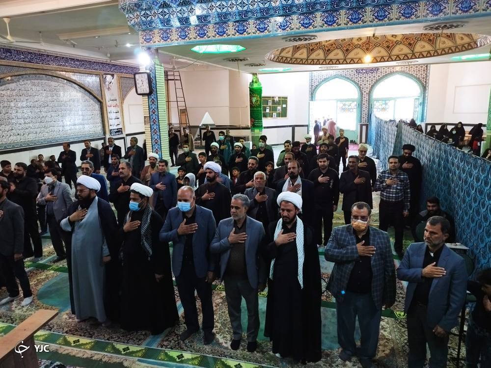 عزاداری مردم شهرستان فهرج در شهادت حضرت فاطمه (س)&nbsp;