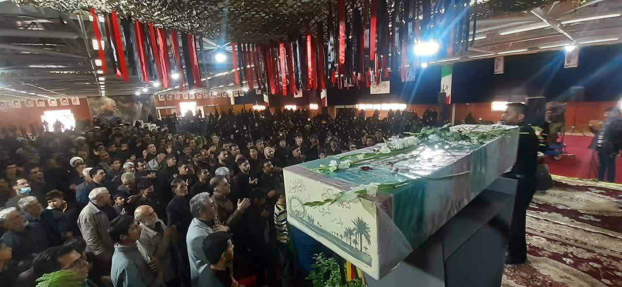 تشیبع شهید گمنام در ماهان