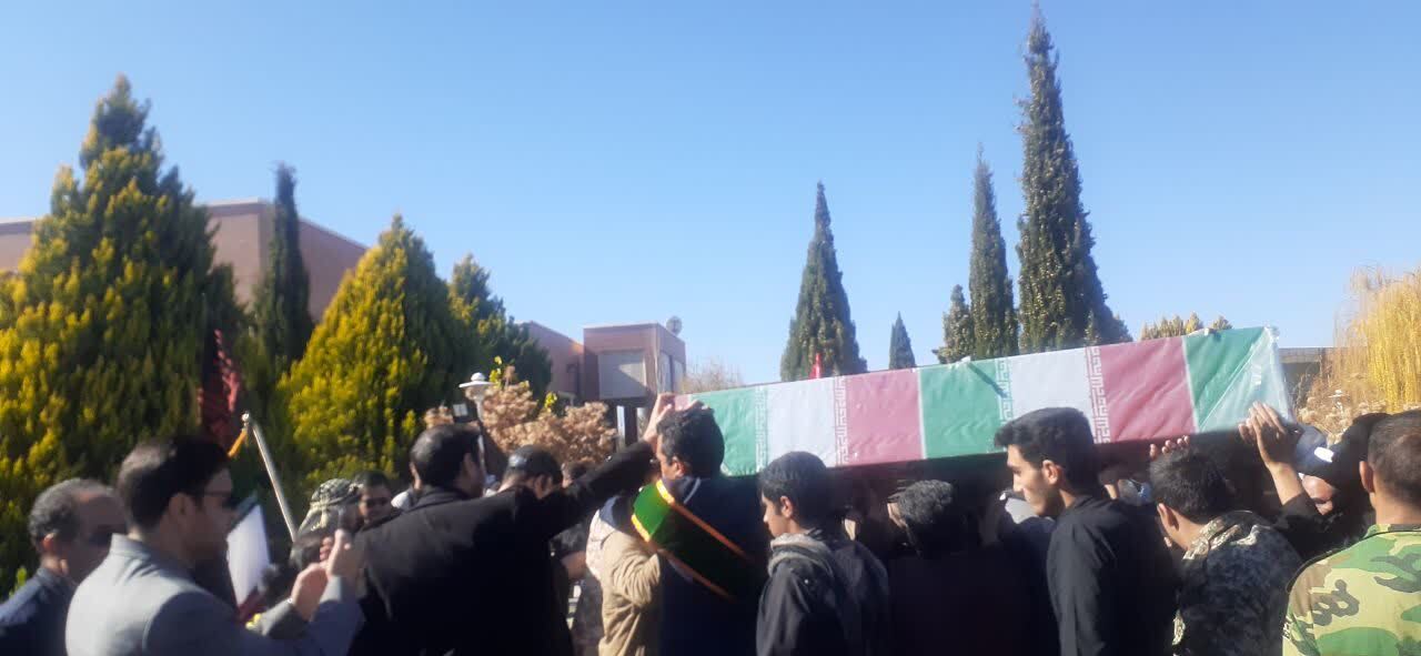 تشیبع شهید گمنام در ماهان