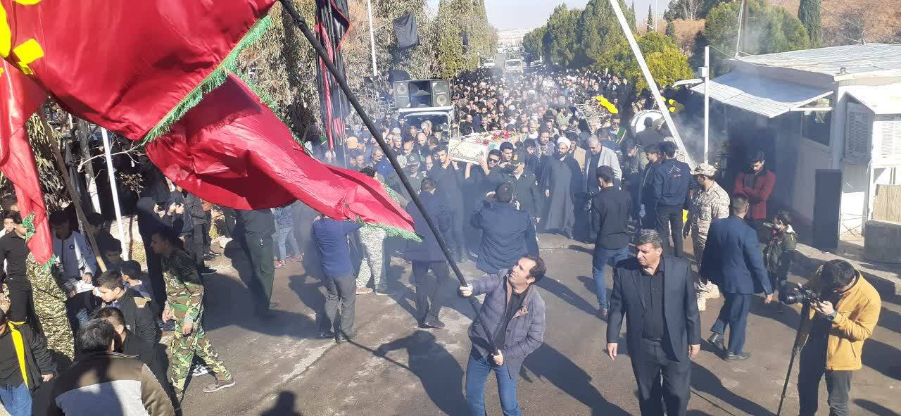 تشیبع شهید گمنام در ماهان