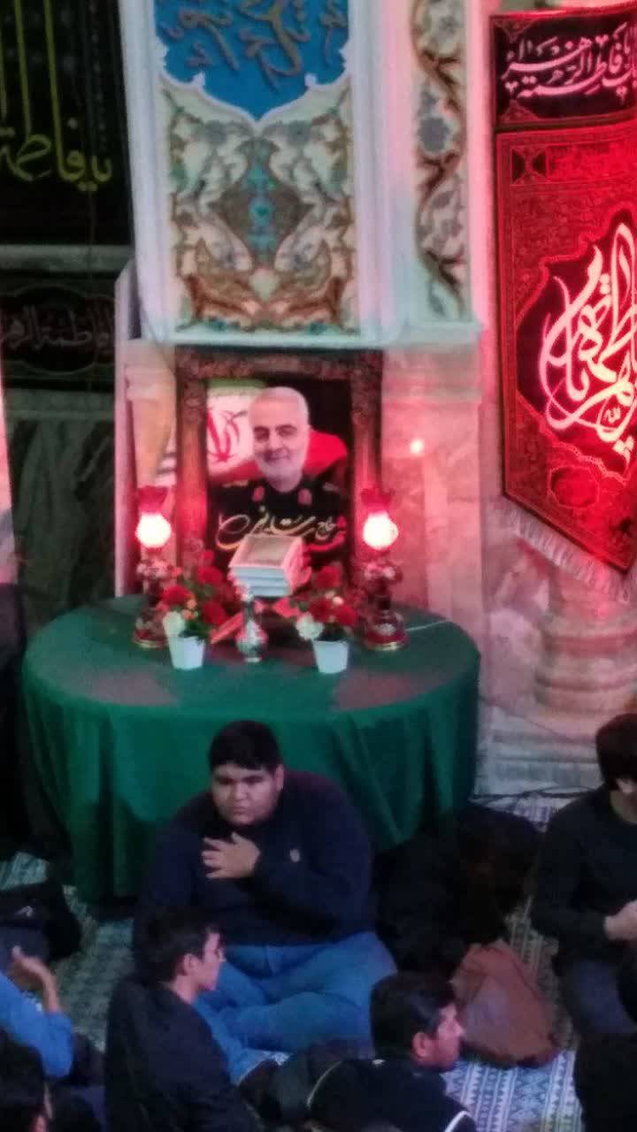 مراسم عزاداری شهادت جضرت زهرا برگزاری مراسم شام شهادت دخت نبی اکرم در کرمان به روایت تصاویر