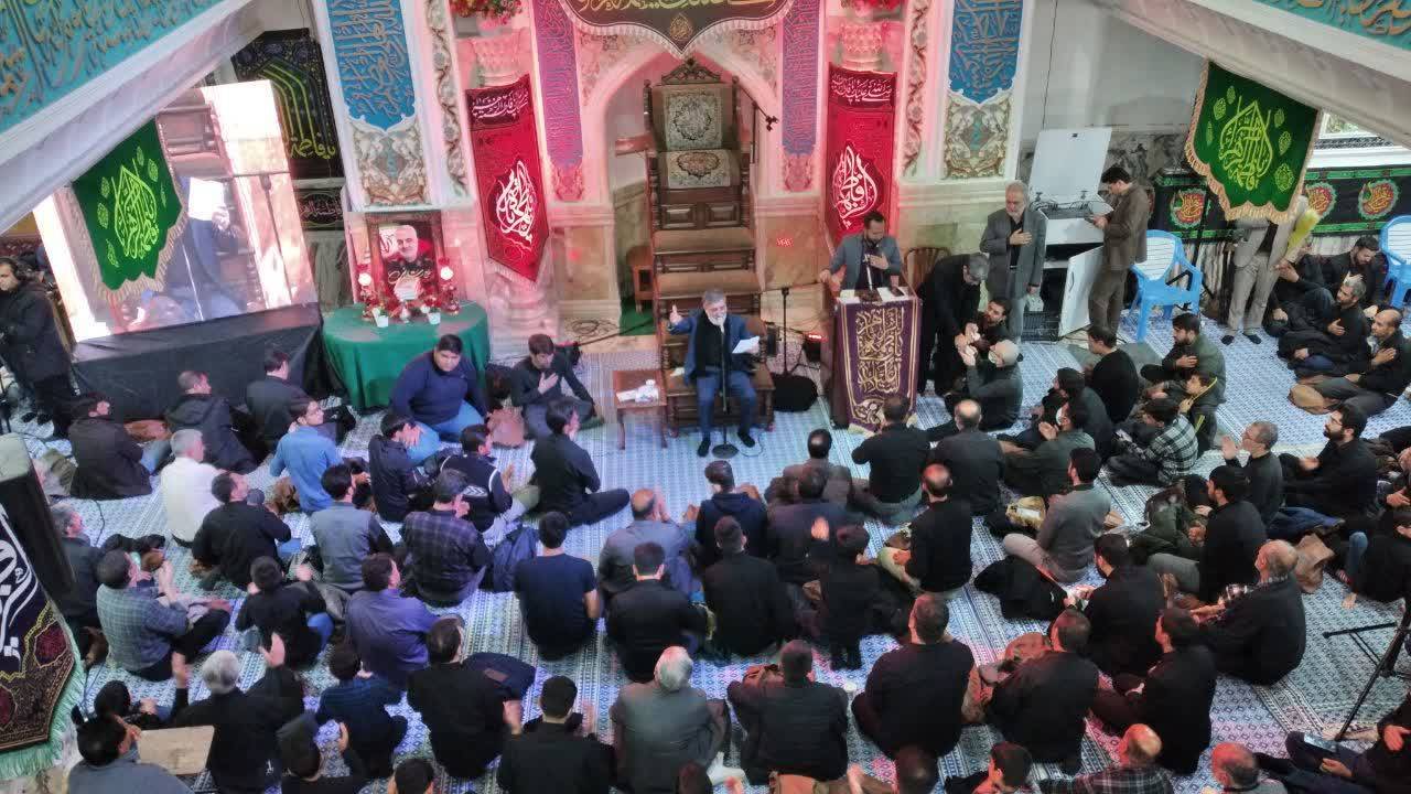 مراسم عزاداری حضرت فاطمه برگزاری مراسم شام شهادت دخت نبی اکرم در کرمان به روایت تصاویر