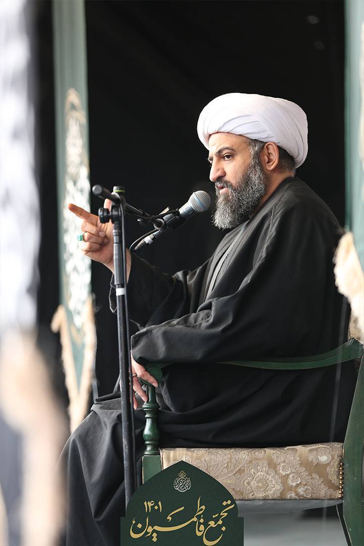 تصاویری از تجمع فاطمیون در سعادت آباد تهران