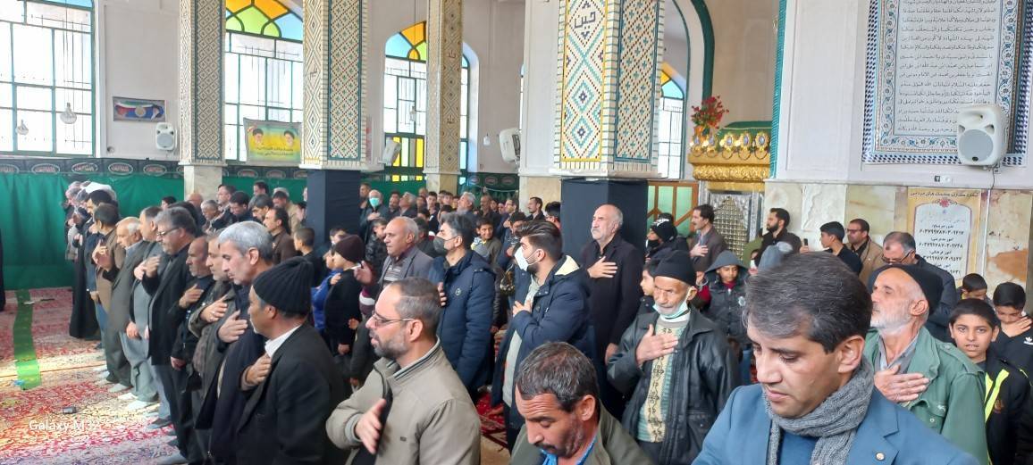 مراسم عزاداری شهر بهمن