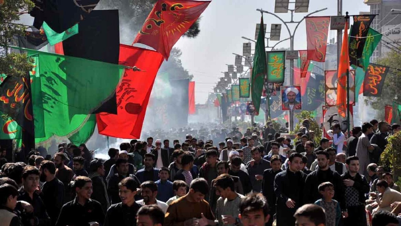 فیلمی از مراسم عزاداری افغانستانی‌ها در روز شهادت حضرت زهرا (س)