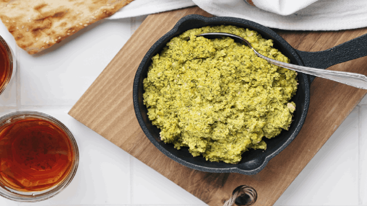 طرز تهیه پنیر برشته گیلانی + فیلم