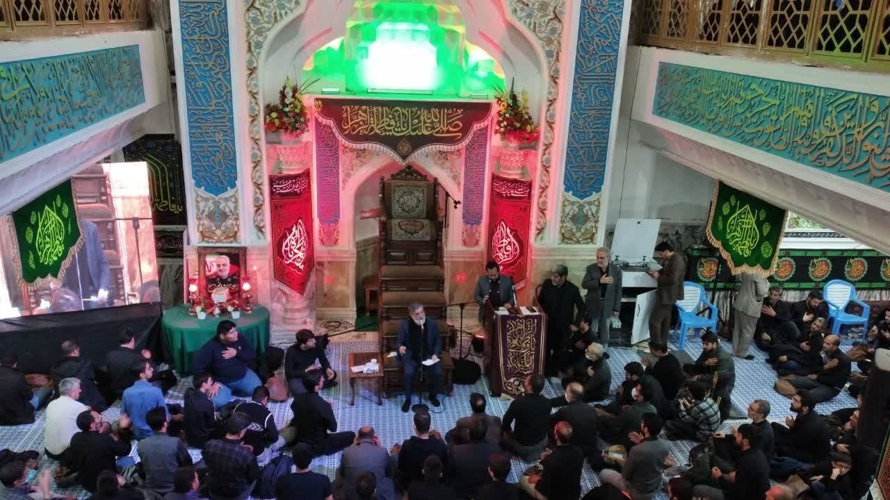 بیت الزهرا حاج قاسم