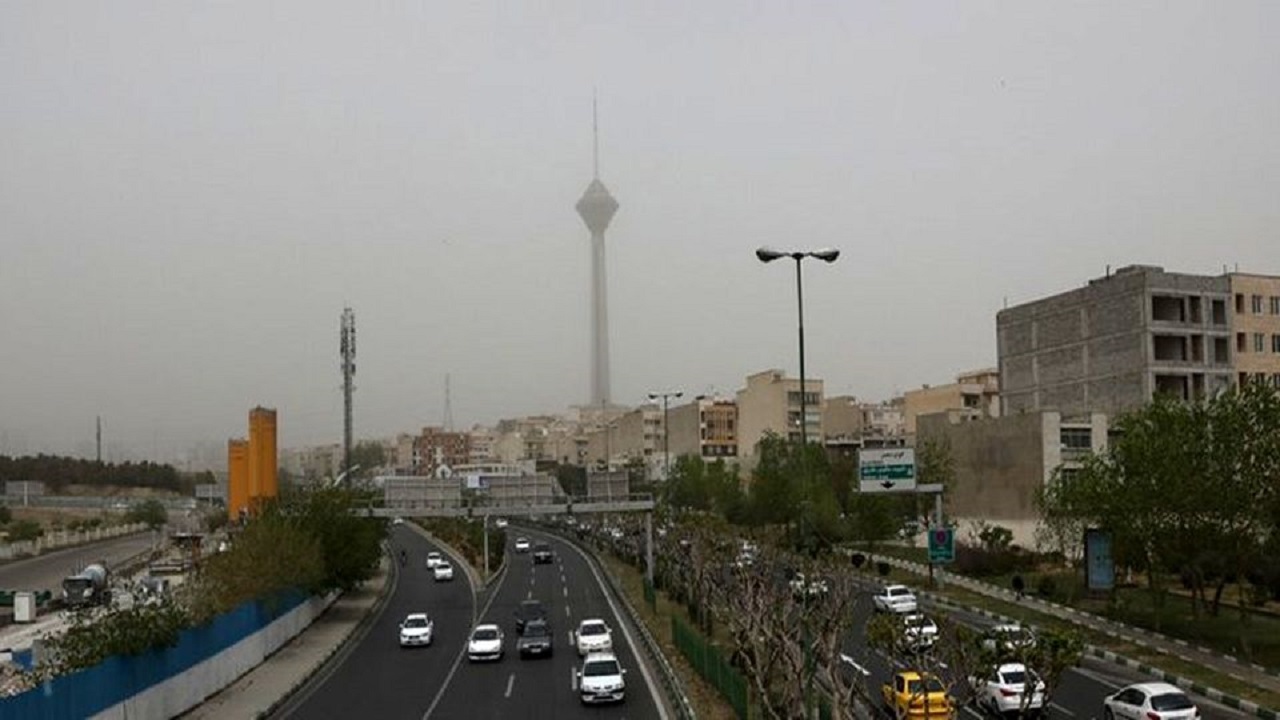 کیفیت هوای پایتخت در ۱۷ ایستگاه در وضعیت «آلوده»