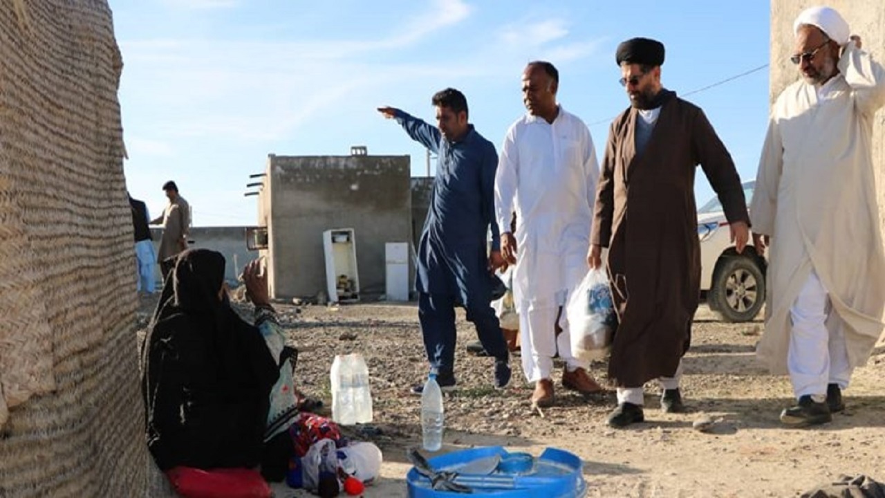 حضور جهادگران حوزه علمیه  در روستاهای نهبندان