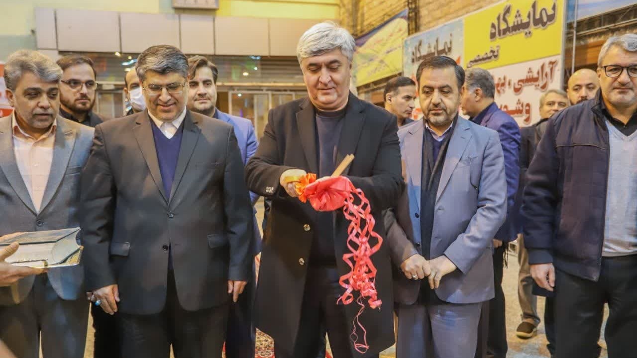 افتتاح نمایشگاه صنعت خودرو و صنایع وابسته در اراک