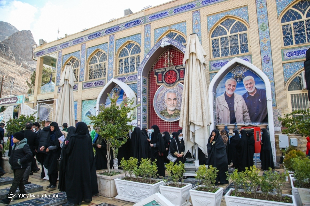 راهپیمایی راهیان مقاومت در سالگرد شهادت سردار دل‌ها _ کرمان