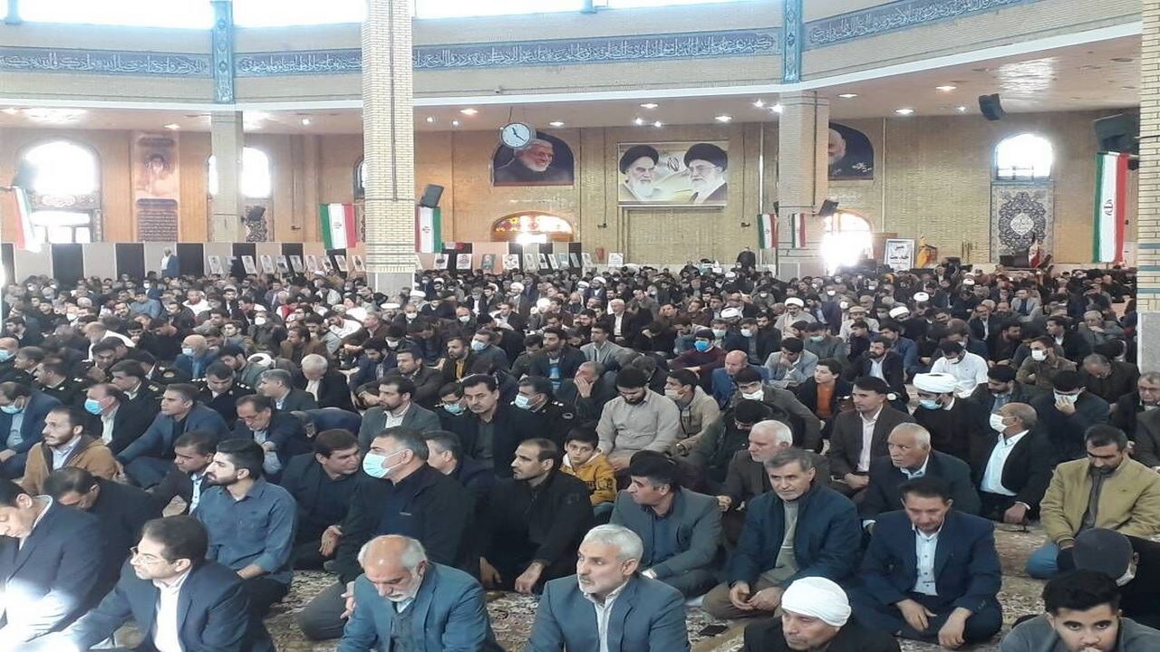 برگزاری مراسم گرامیداشت حماسه ۹ دی در ایلام