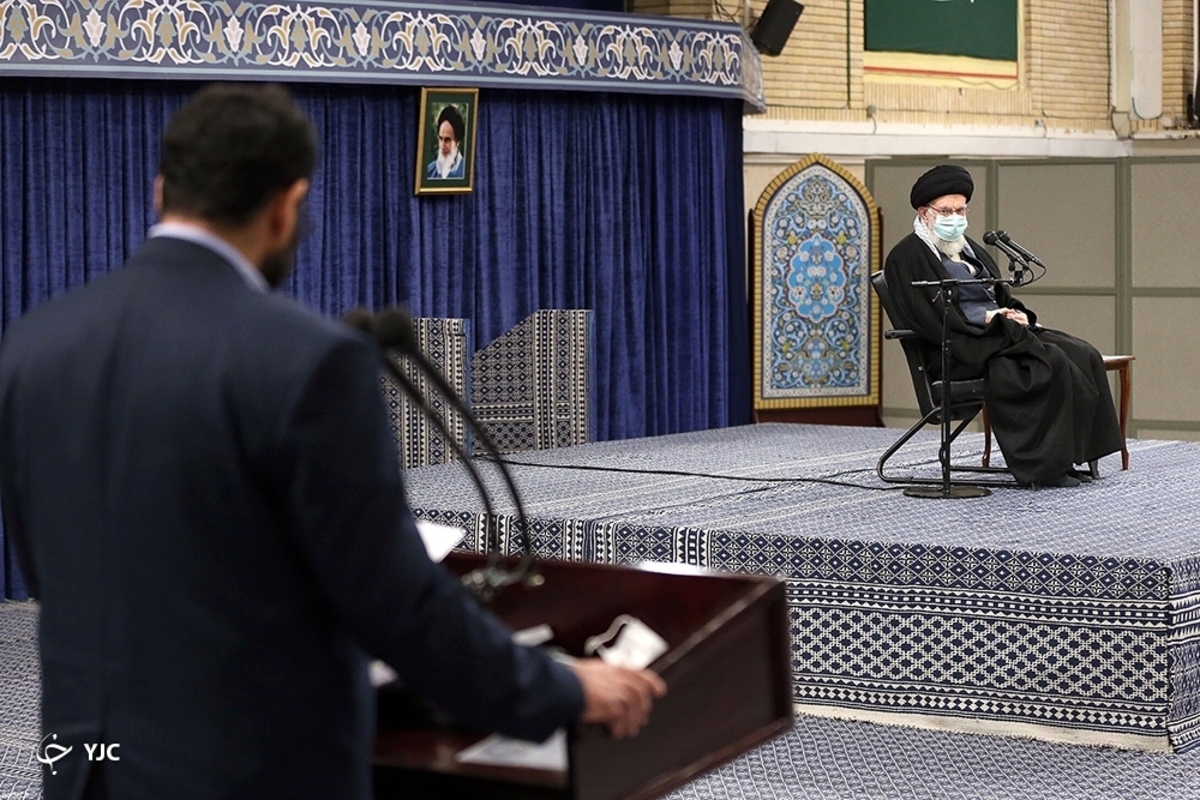 حضور رهبر معظم انقلاب در مرقد مطهر امام خمینی (ره) و گلزار شهدا