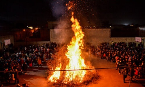 برگزاری آیین باستانی جشن سده در کرمان