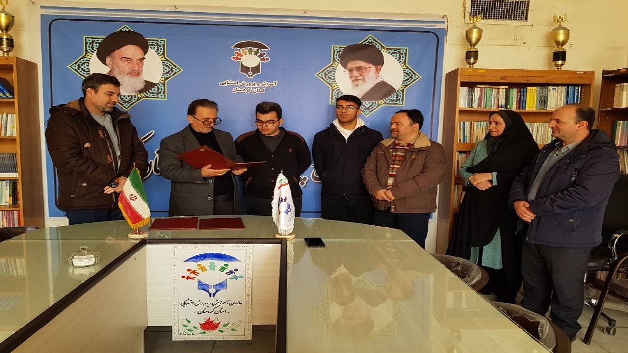 درخشش دانش آموزان با نیاز های ویژه کردستان در جشنواره کشوری