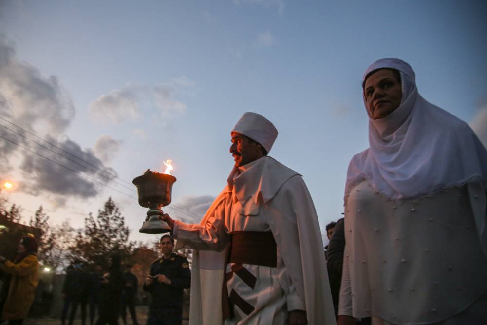 برگزاری آیین باستانی جشن سده در کرمان