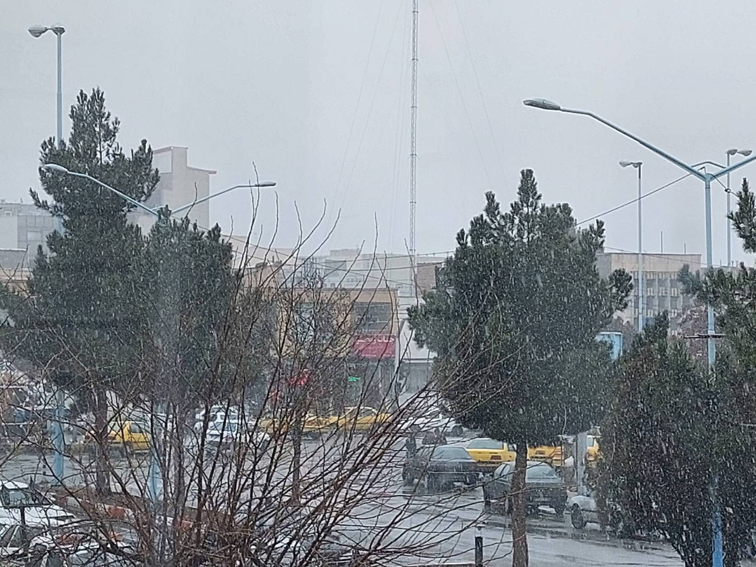 بارش شدید برف در اقصی نقاط کشور + فیلم و تصاویر