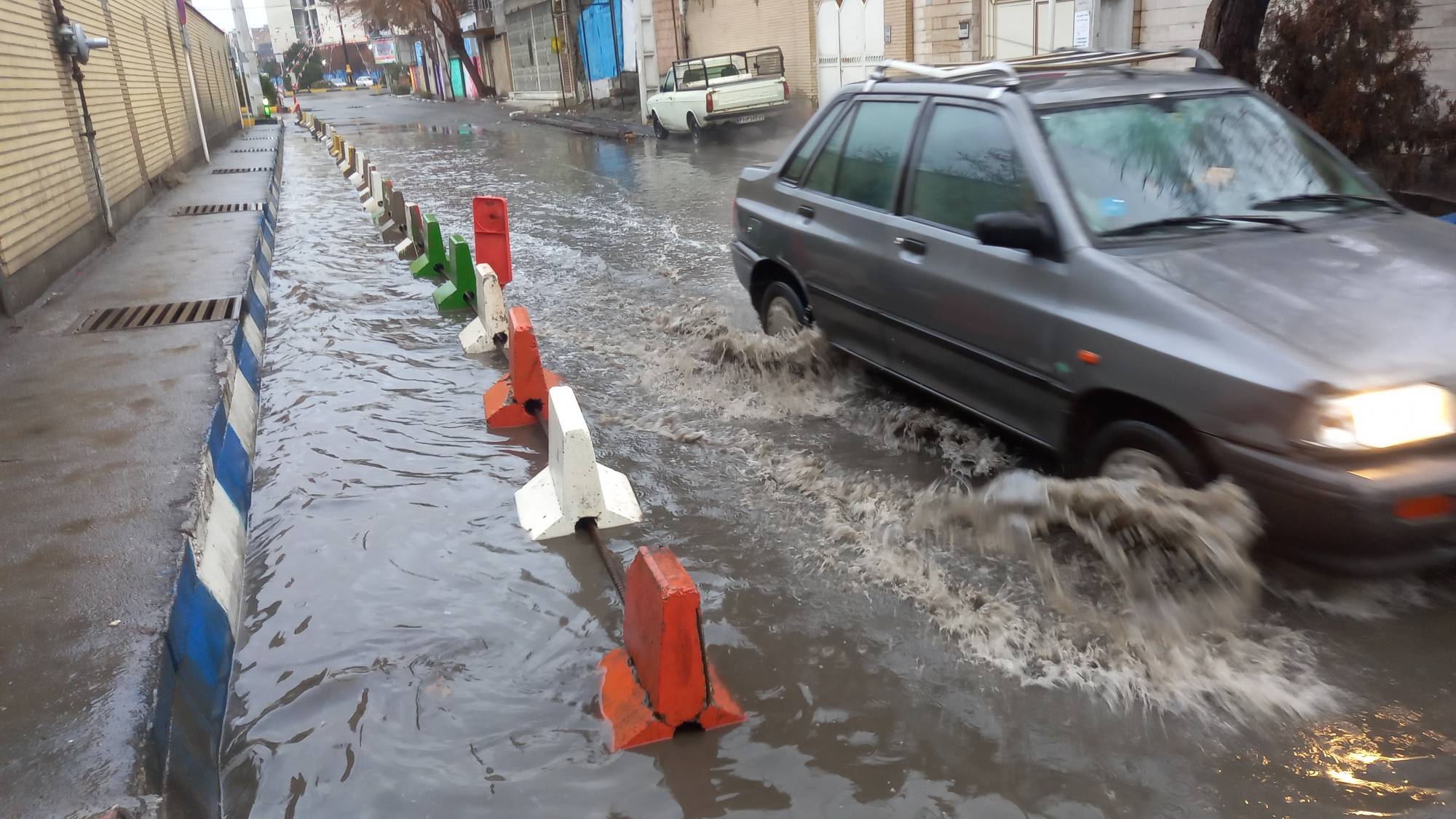 آبگرفتگی معابر ورامین