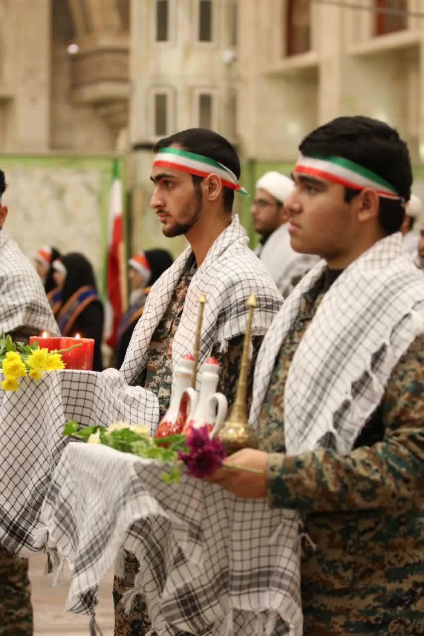 تجدید بیعت بسیجیان کاشان با امام راحل