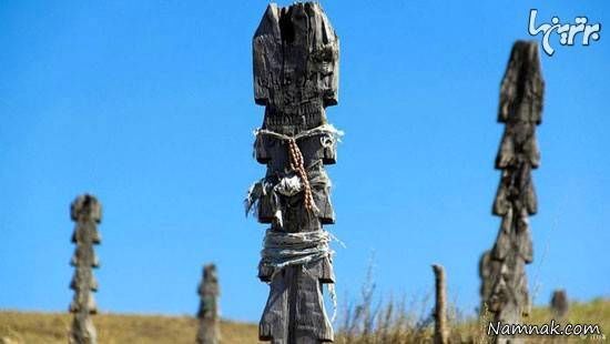 عجیب ترین گورستان های ایران +تصاویر