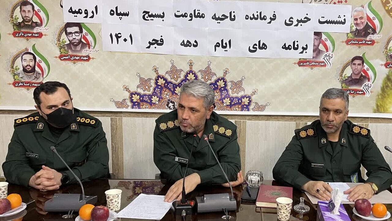 سپاه ارومیه در بحران‌ها به صورت آتش به اختیار در کنار مردم است