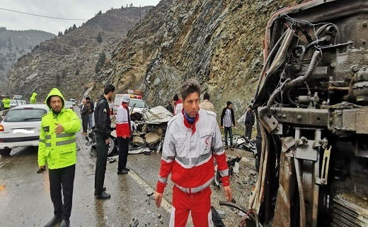 تصادف مرگبار در محور رودبار به منجیل