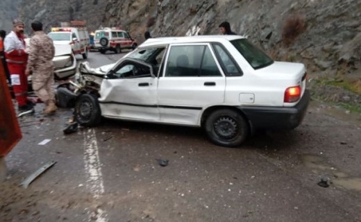 تصادف مرگبار در محور رودبار به منجیل