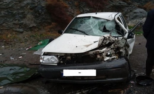 تصادف مرگبار در محور رودبار به منجیل