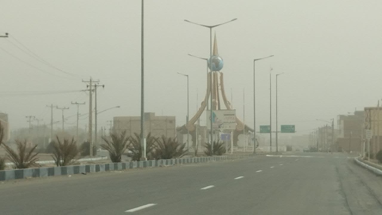 سرعت وزش باد به ۸۶ کیلومتر در ساعت رسید