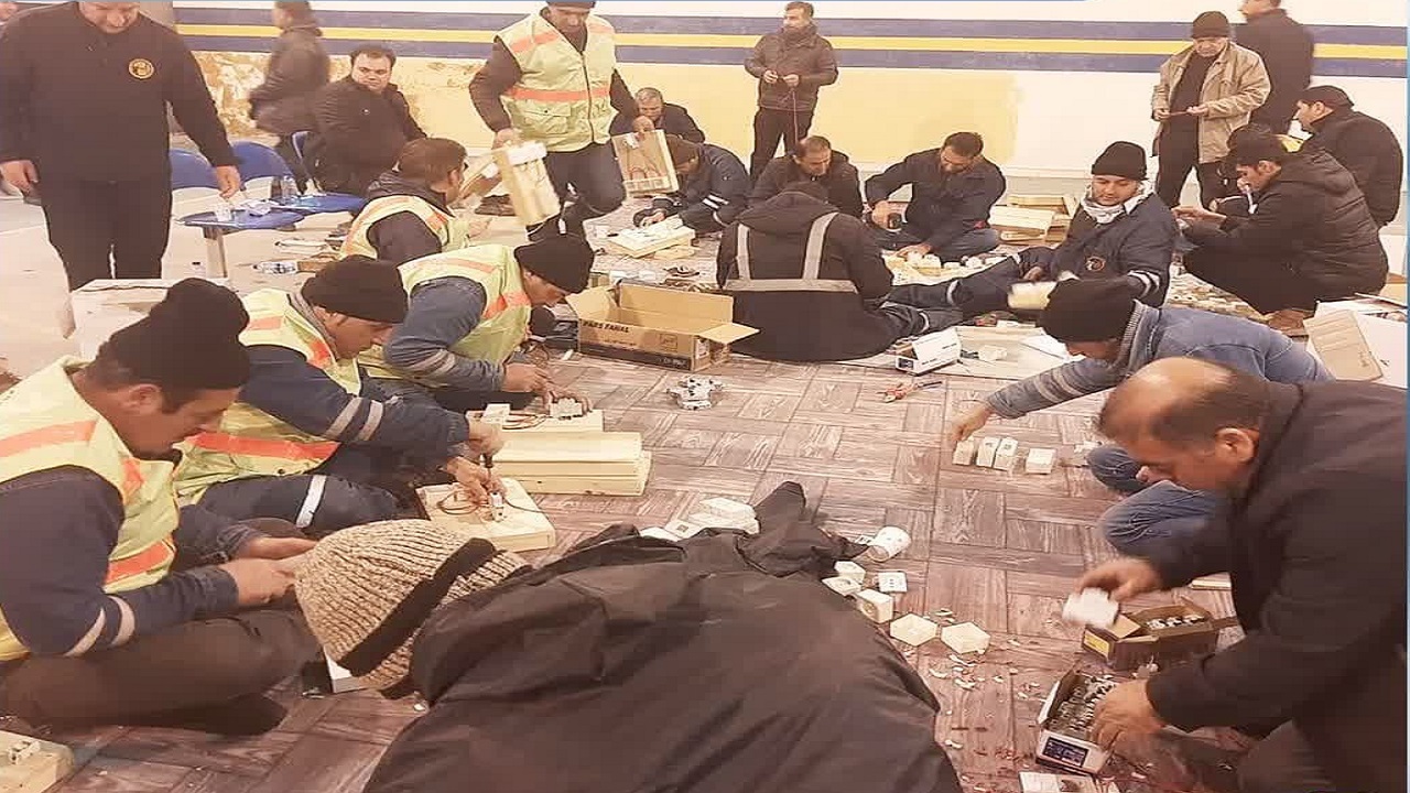 برق رسانی به بیش از ۸  هزار چادر اسکان موقت زلزله زدگان خوی