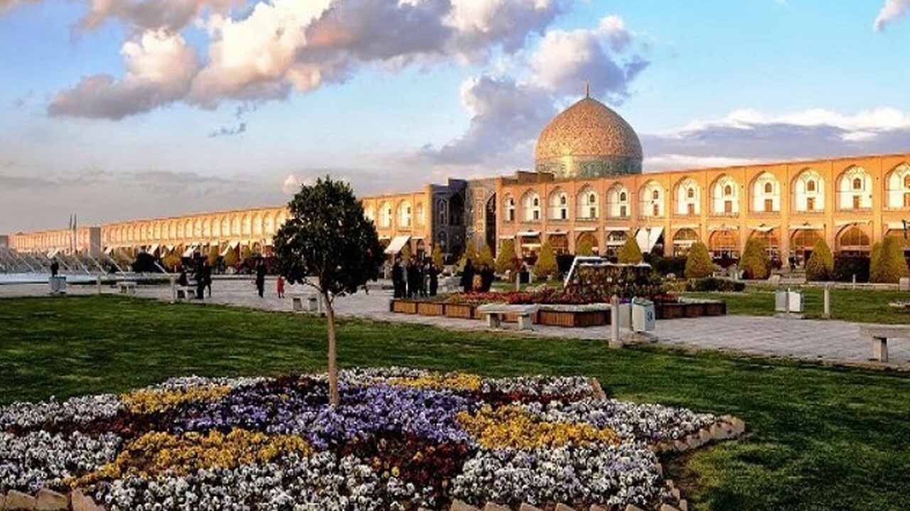 هوای سالم اصفهان بعد از یک روز بارانی