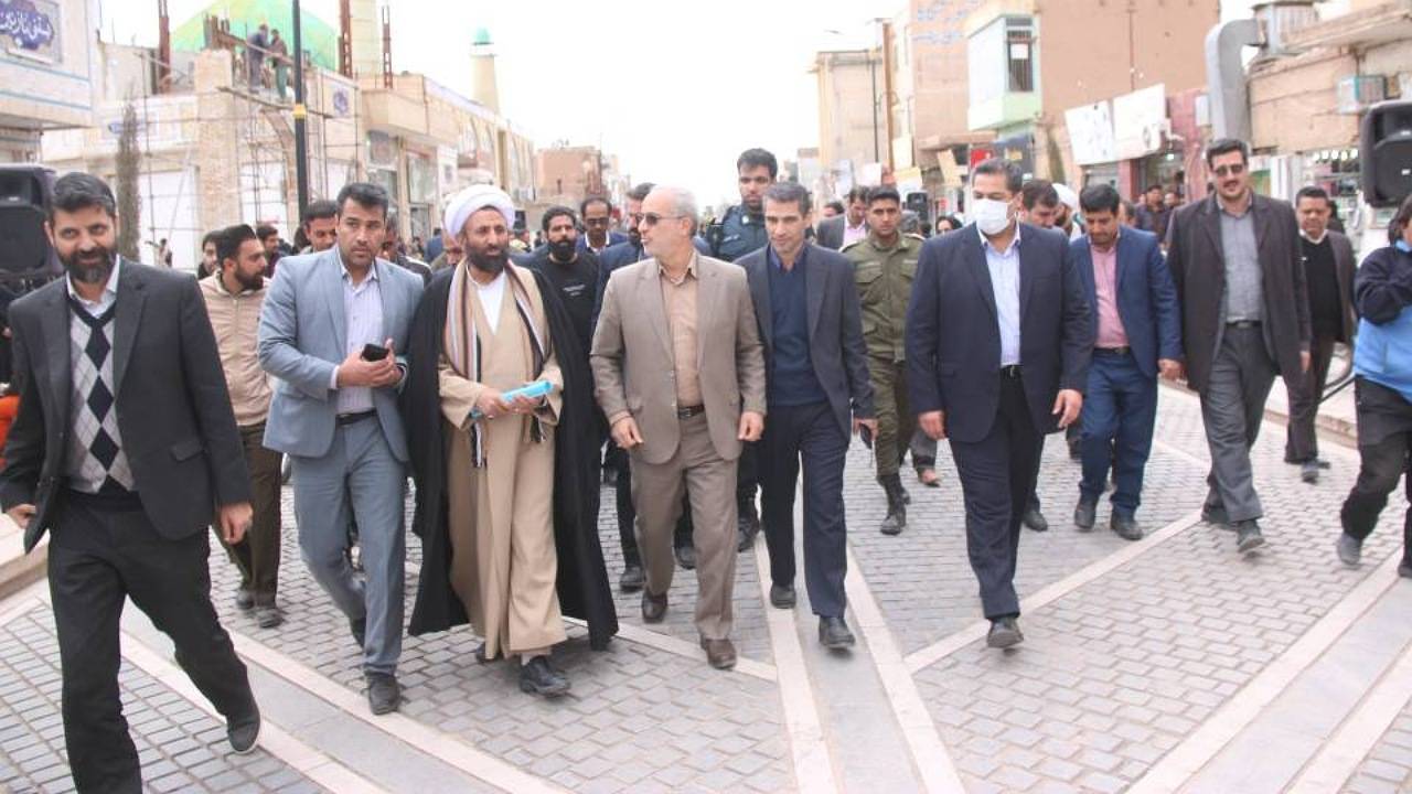 افتتاح و کلنگ زنی ۶ طرح عمرانی شهرداری در رفسنجان