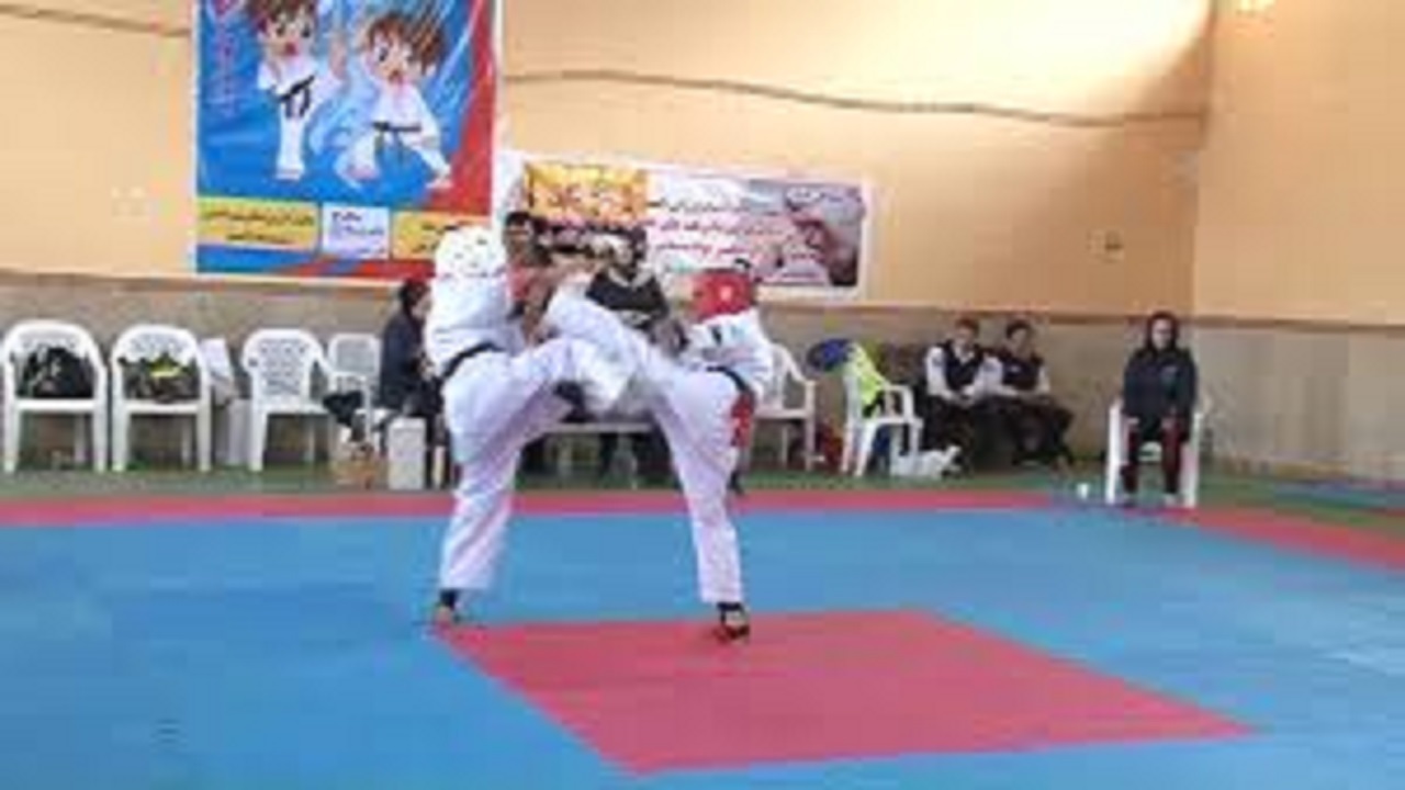 مسابقه کاراته قهرمانی سبک کیوکوشین ماتسوشیما استان آذربایجان شرقی