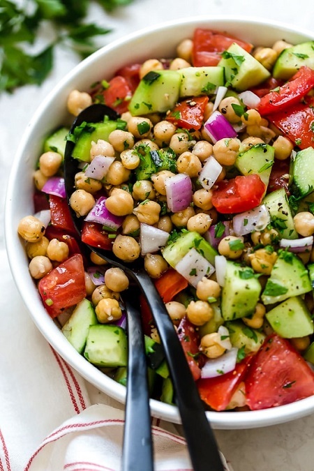سالاد گوجه فرنگی رژیمی سالاد گوجه فرنگی رژیمی