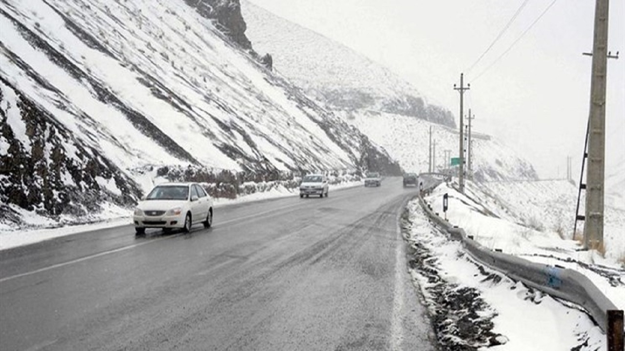 راه روستایی محور کرج- چالوس باز شد