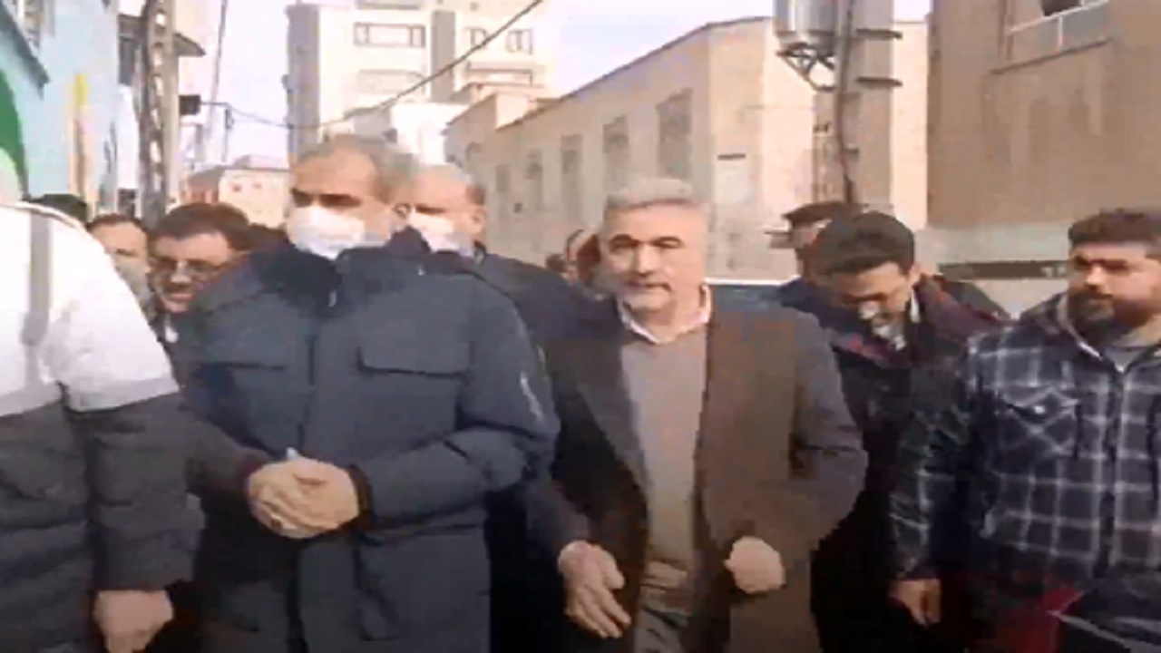 بازدید وزیر آموزش و پرورش از مدارس تخریب شده در زمین لرزه خوی