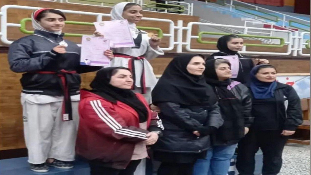 پیکار ۲۷۰ تکواندوکار در مسابقات آزاد دختران نونهال مازندران