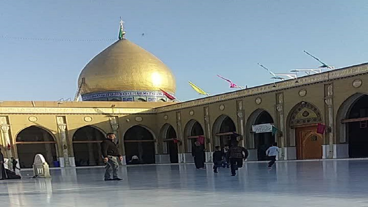 مسجد کوفه میزبان مراسم اعتکاف شد + فیلم