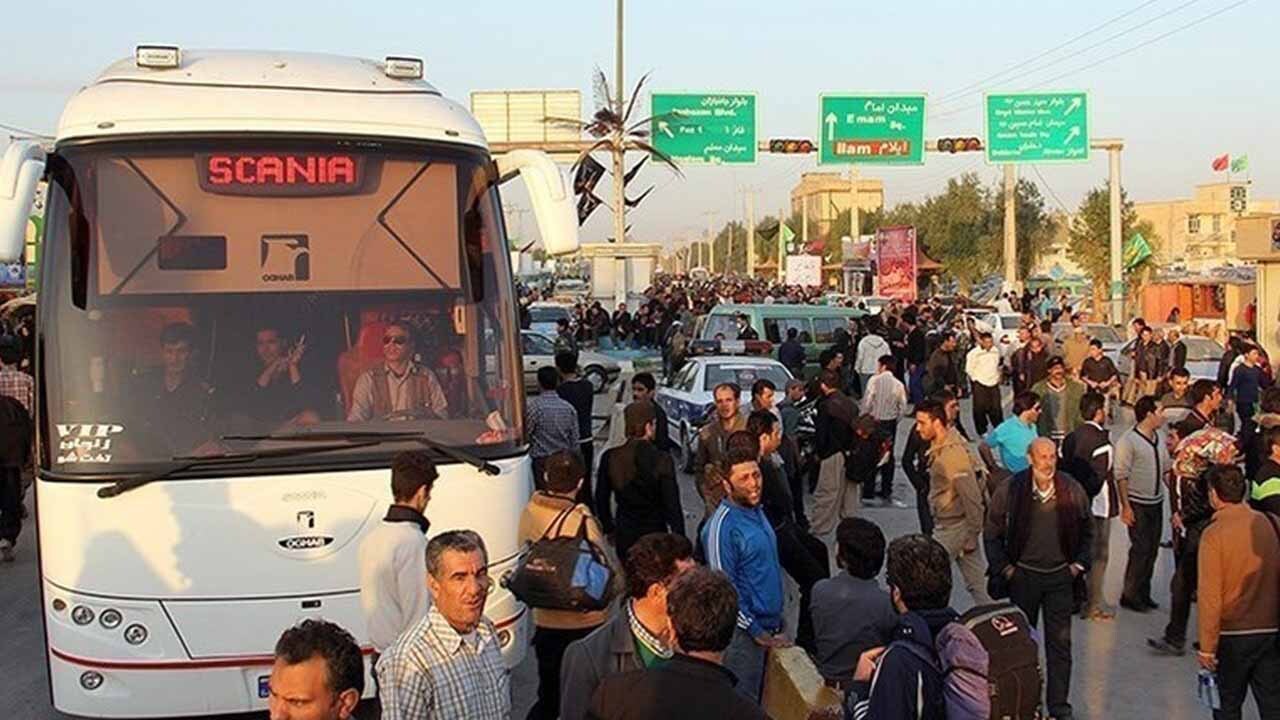 تخلیه بار اتوبوس در زمان سفر تخلف است