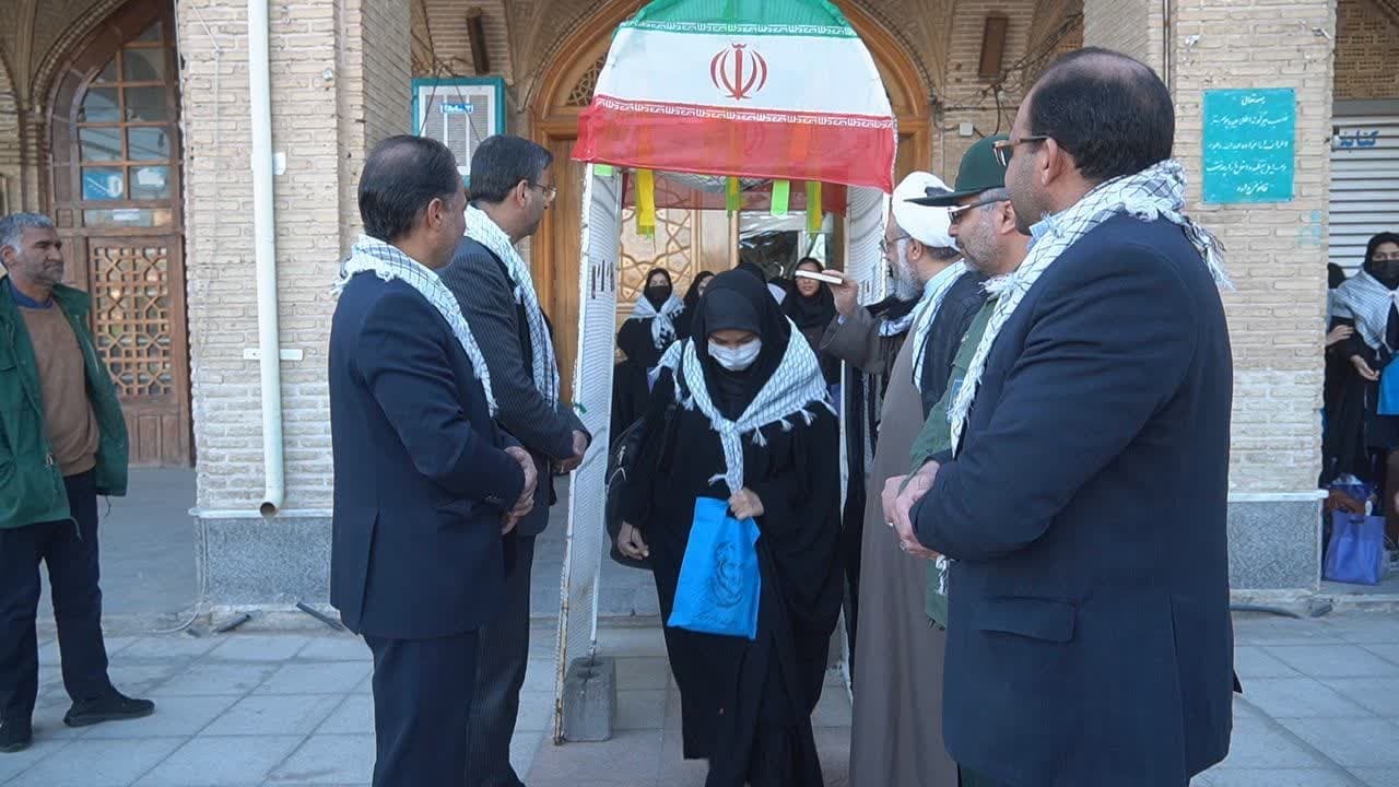 آغاز اردوی راهیان نور در بافق