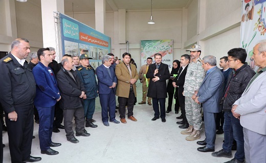 گشایش دبیرستان ۱۸ کلاسه در حسن آباد سنندج