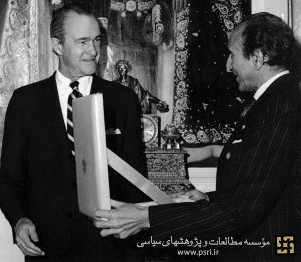 وکالت تام پهلوی به مستشاران آمریکایی