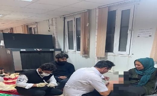 ۳۰ تبعه سوری گرفتار در برف و سرما نجات یافتند