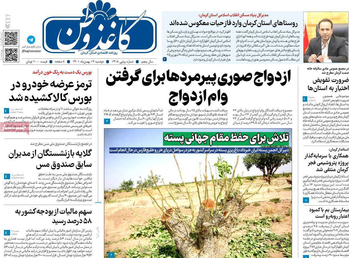 روزنامه کاغذوطن